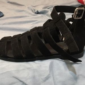 Black sandals